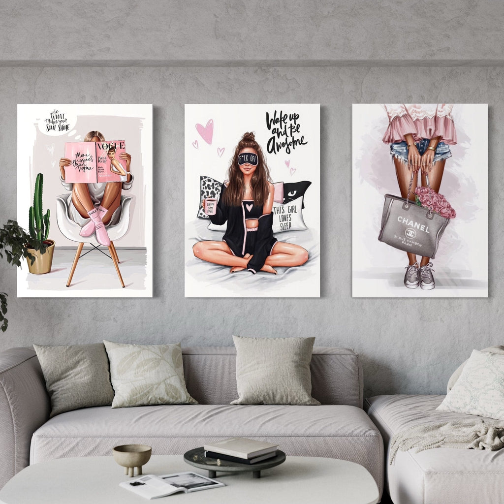 3 Tableaux fashion Women
