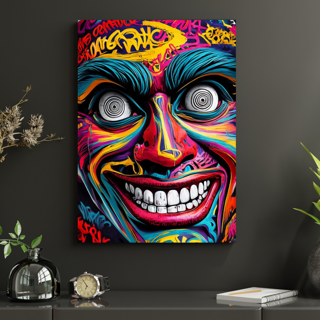 Tableau Sourire Étrange