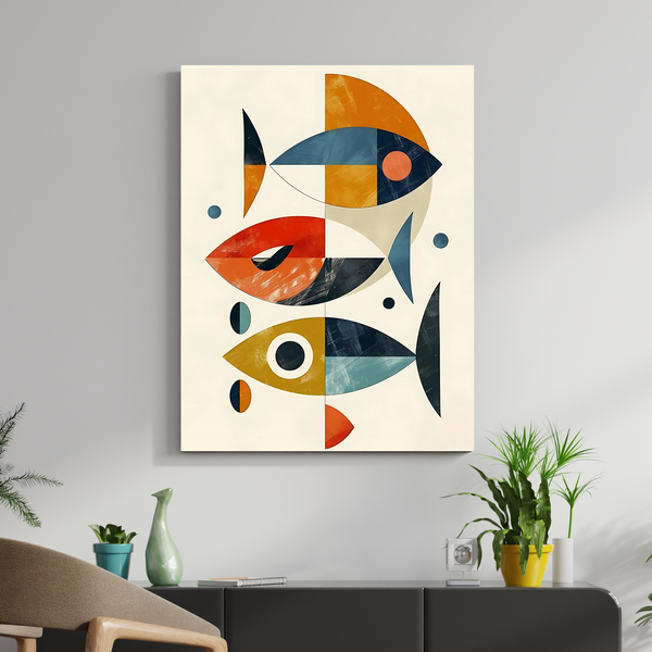 Tableau Minimalist Fish