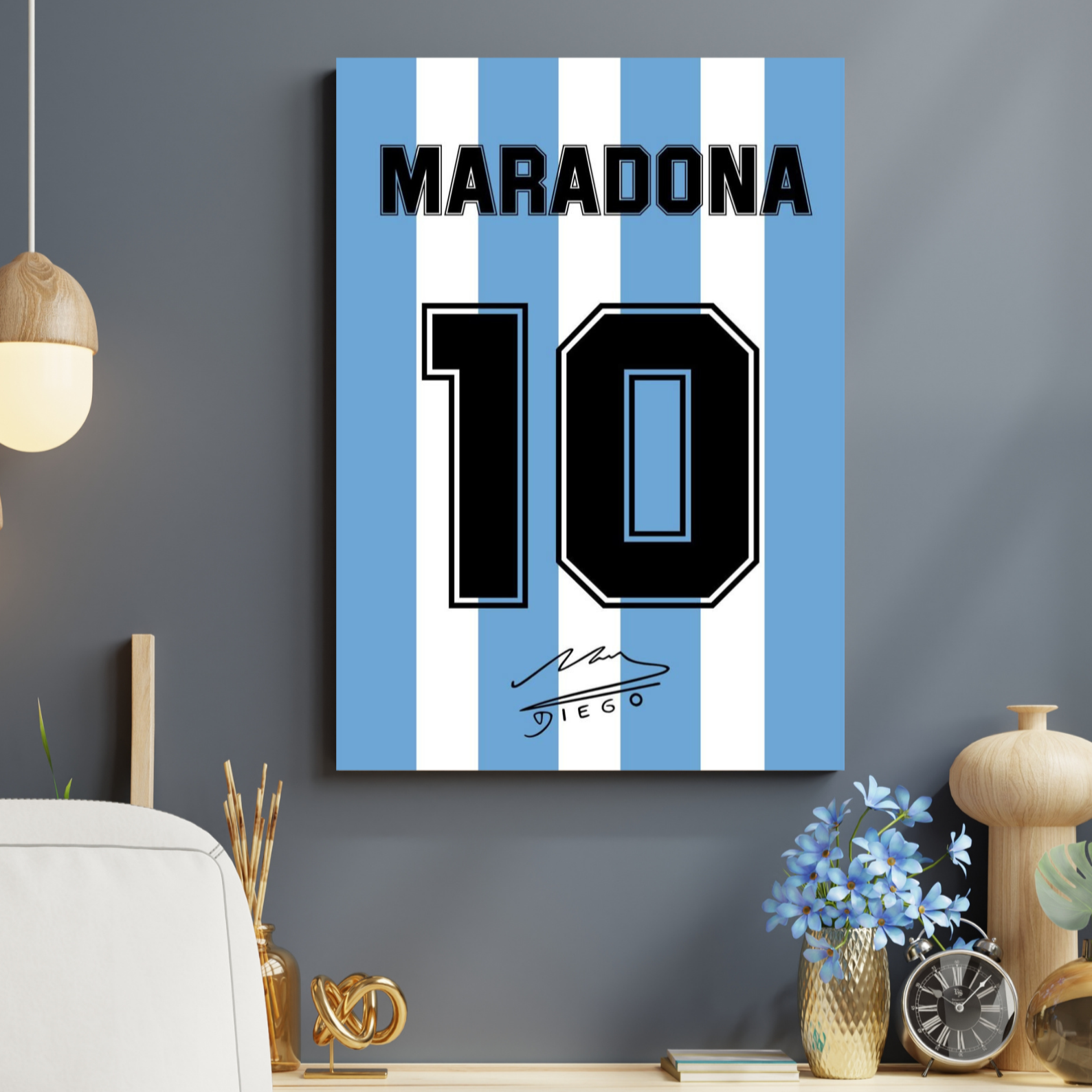 Tableau Maradona Jersey