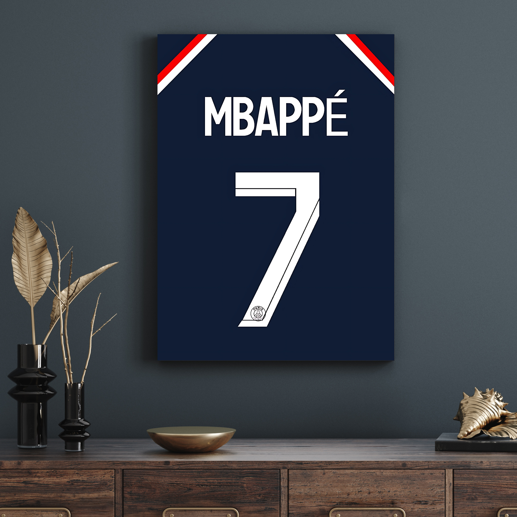 Tableau Mbappé Jersey