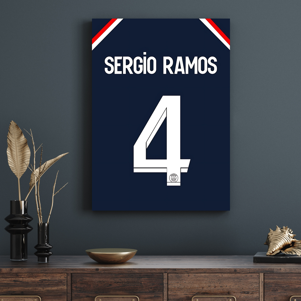 Tableau Sergio Ramos Jersey