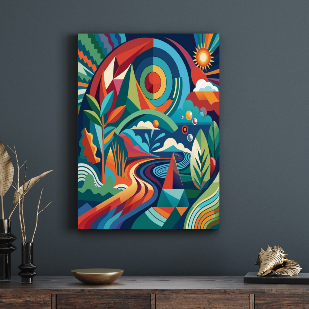 Tableau Vibrant Horizons
