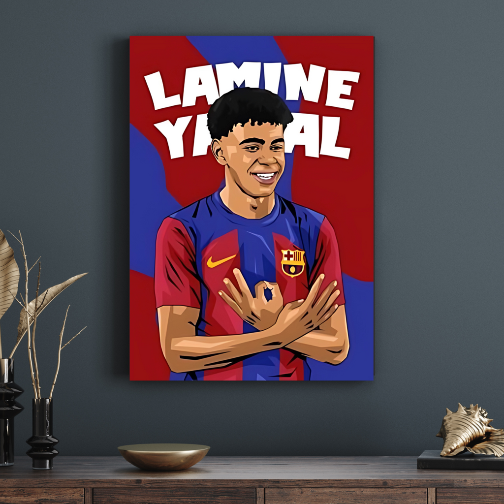 Tableau Lamine Yamal